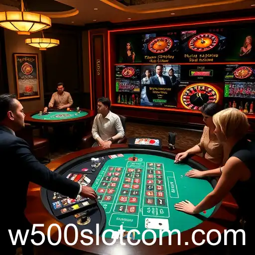 Exploring the Thrills of Live Casino Games on w500slot