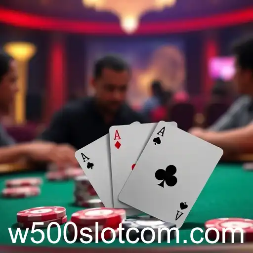 Exploring Poker on 'w500slot': A Thriving Online Gaming Experience